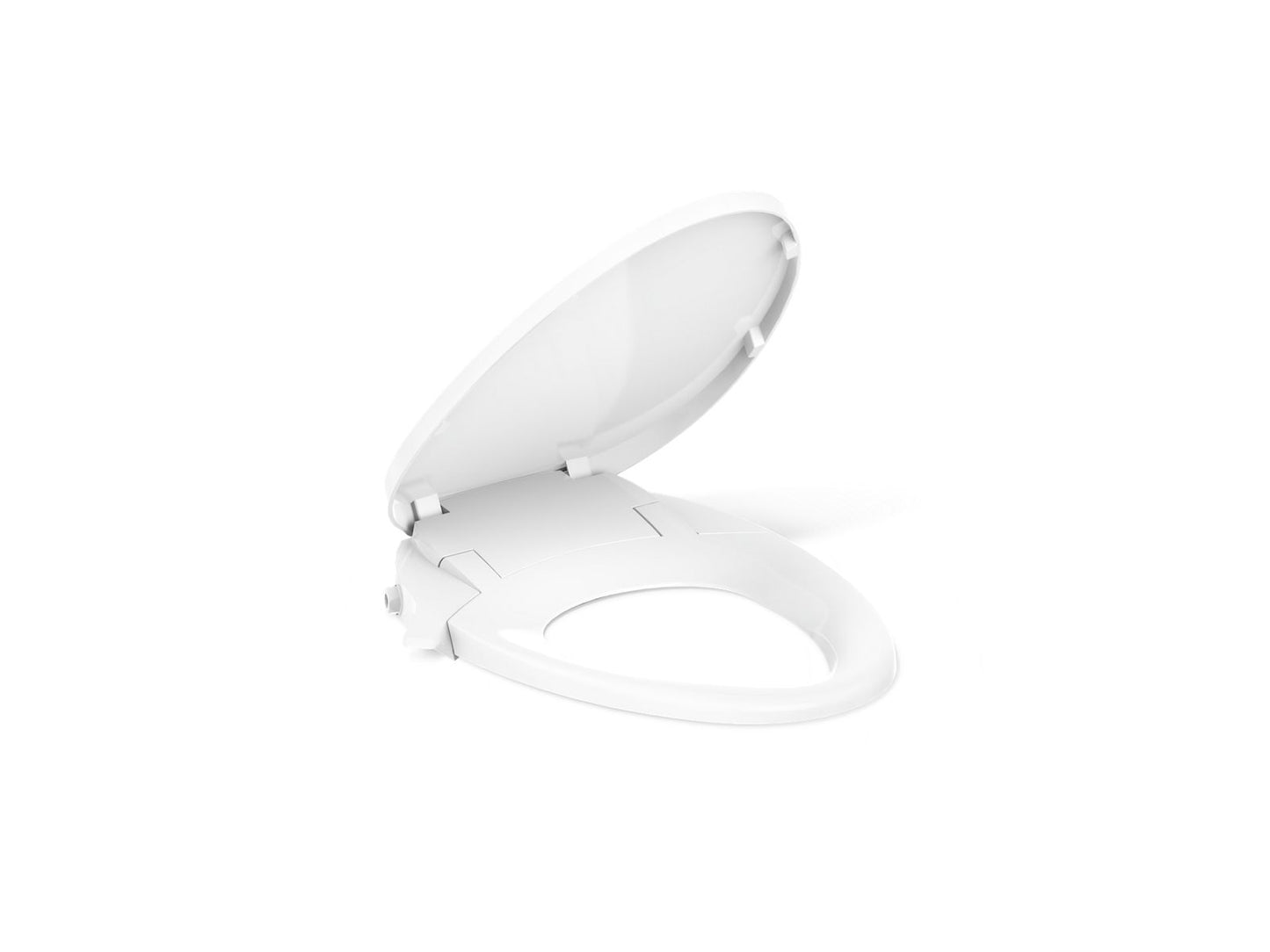 KOHLER K-98804 PureWash M300 Elongated manual bidet toilet seat