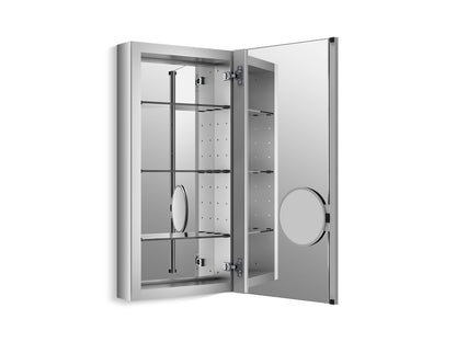 3/4 view of product with door open
