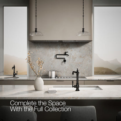 KOHLER K-99266 Artifacts Single-handle kitchen sink faucet