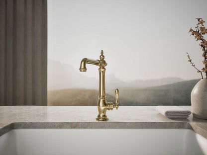 KOHLER K-99266 Artifacts Single-handle kitchen sink faucet
