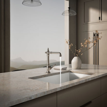 KOHLER K-99266 Artifacts Single-handle kitchen sink faucet