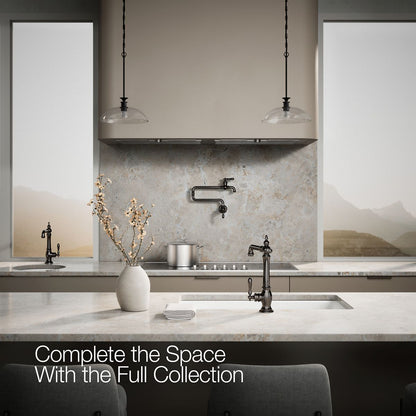 KOHLER K-99266 Artifacts Single-handle kitchen sink faucet