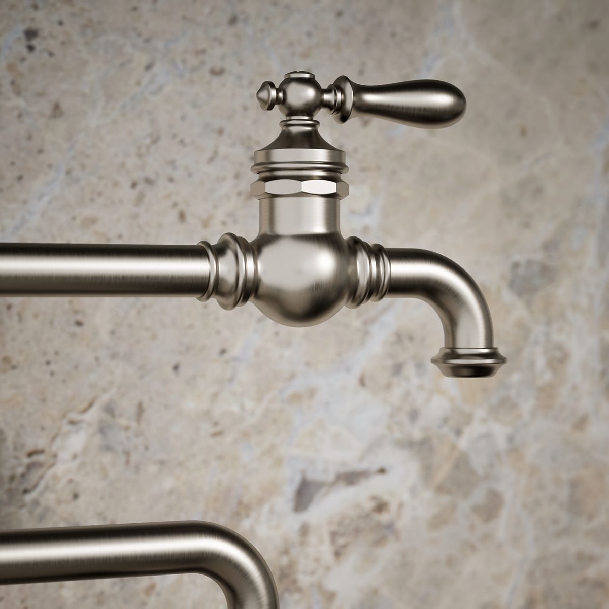 KOHLER K-99271 Artifacts Deck-mount pot filler
