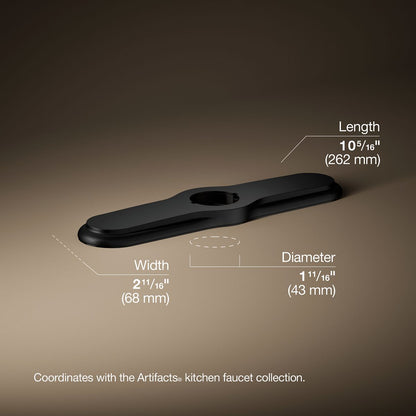3/4 view of product with dimensions