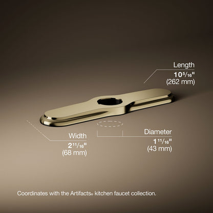 3/4 view of product with dimensions