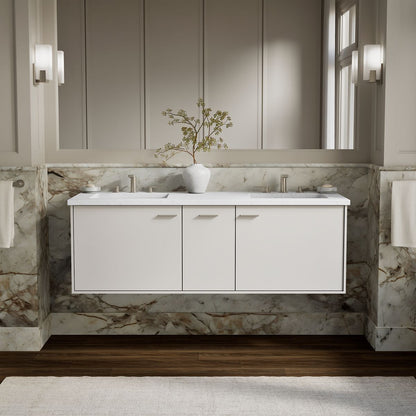KOHLER K-99548 Jute 60" wall-hung bathroom vanity cabinet