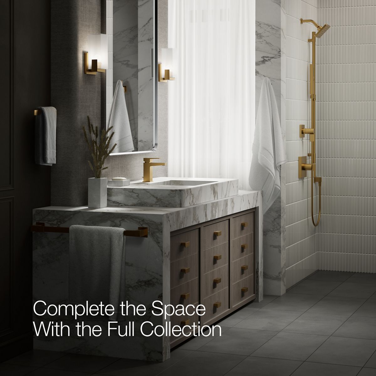 KOHLER K-99760-4 Honesty Single-handle bathroom sink faucet, 1.2 gpm