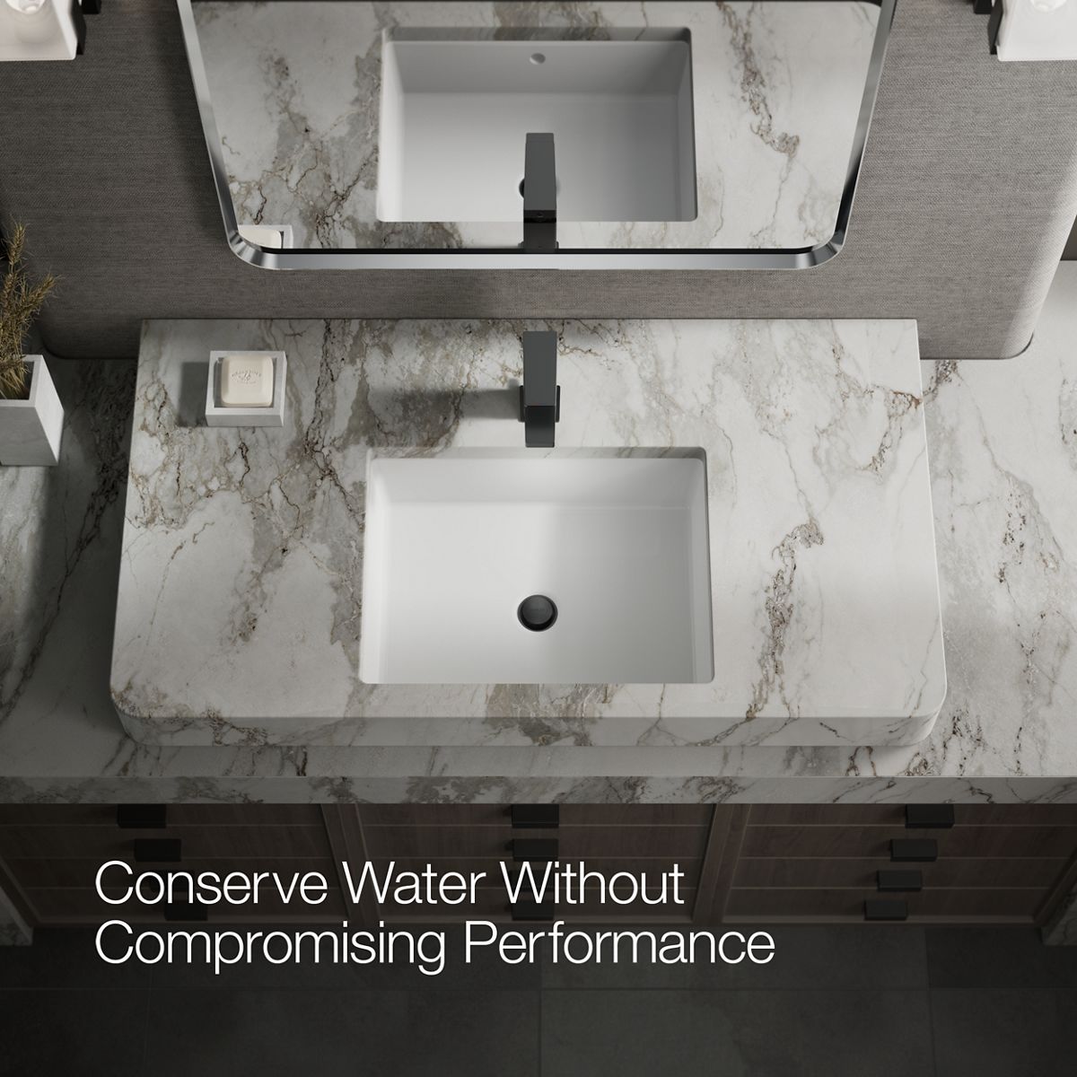 KOHLER K-99760-4K Honesty Single-handle bathroom sink faucet, 1.0 gpm