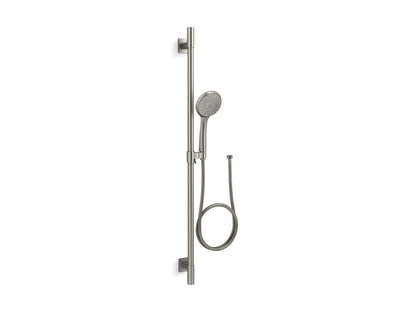 KOHLER K-99899 Awaken B110 2.0 gpm premium slidebar kit, vibrant brushed nickel