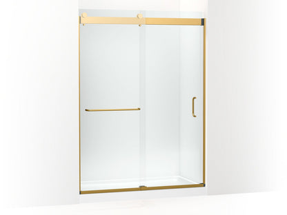 KOHLER K-CA33781-10L Stoneridge 80-5/16" H frameless sliding shower door with 3/8" -thick Crystal Clear glass