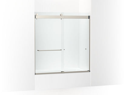 KOHLER K-CA33782-10L Stoneridge 61-7/16" H frameless sliding bath door with 3/8" -thick Crystal Clear glass