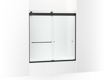 KOHLER K-CA33782-10L Stoneridge 61-7/16" H frameless sliding bath door with 3/8" -thick Crystal Clear glass