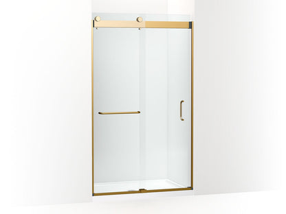 KOHLER K-CA33787-10L Stoneridge 80-5/16" H frameless sliding shower door with 3/8" -thick Crystal Clear glass