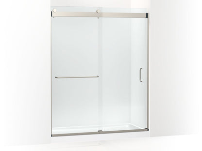 KOHLER K-CA33788-10L Stoneridge 80-5/16" H frameless sliding shower door with 3/8" -thick Crystal Clear glass