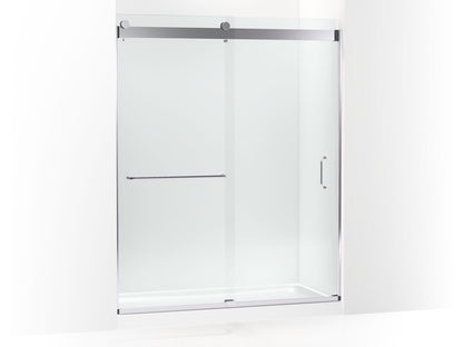 KOHLER K-CA33788-10L Stoneridge 80-5/16" H frameless sliding shower door with 3/8" -thick Crystal Clear glass