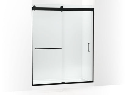 KOHLER K-CA33788-10L Stoneridge 80-5/16" H frameless sliding shower door with 3/8" -thick Crystal Clear glass