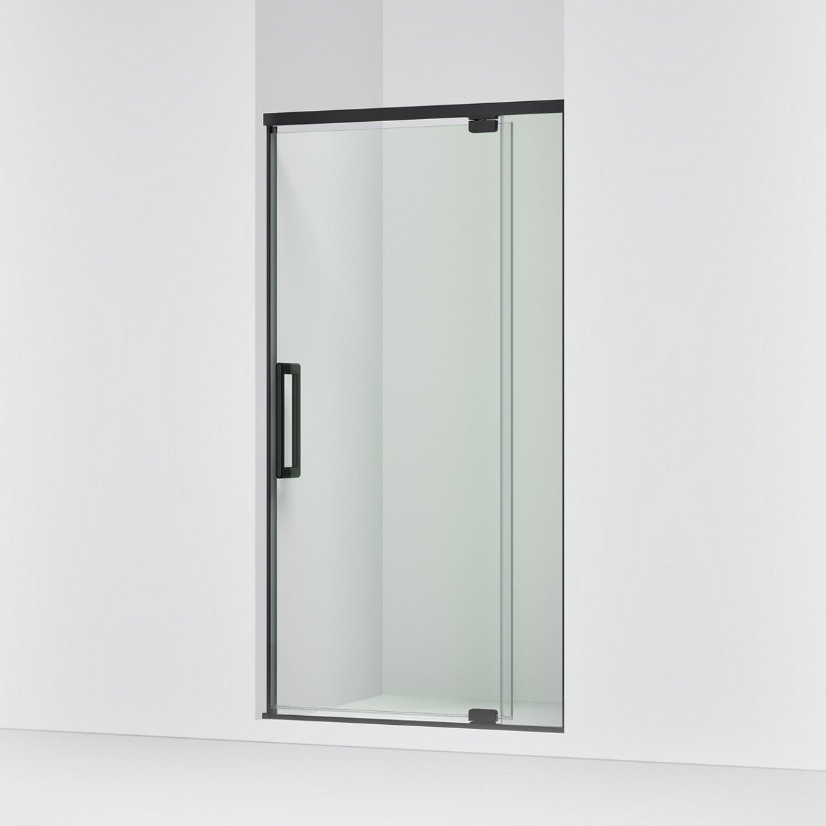 KOHLER K-CA37594-8L Statement 76" H pivot shower door with 5/16"-thick glass, matte black - view 4