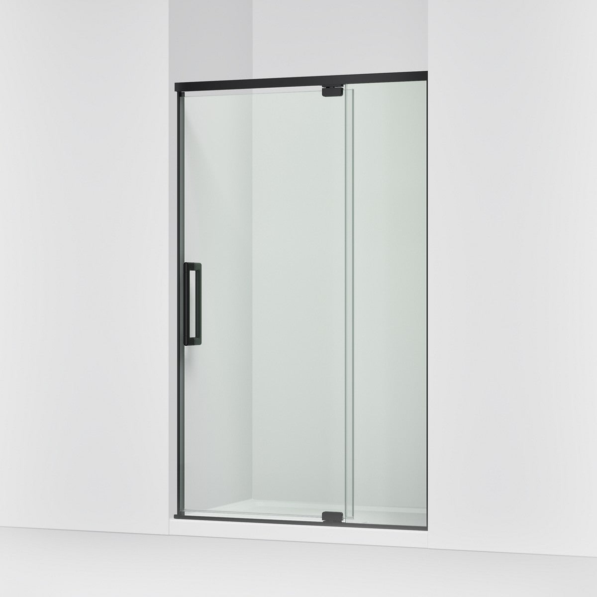 KOHLER K-CA37595-8L Statement 76" H pivot shower door with 5/16"-thick glass, matte black - view 4