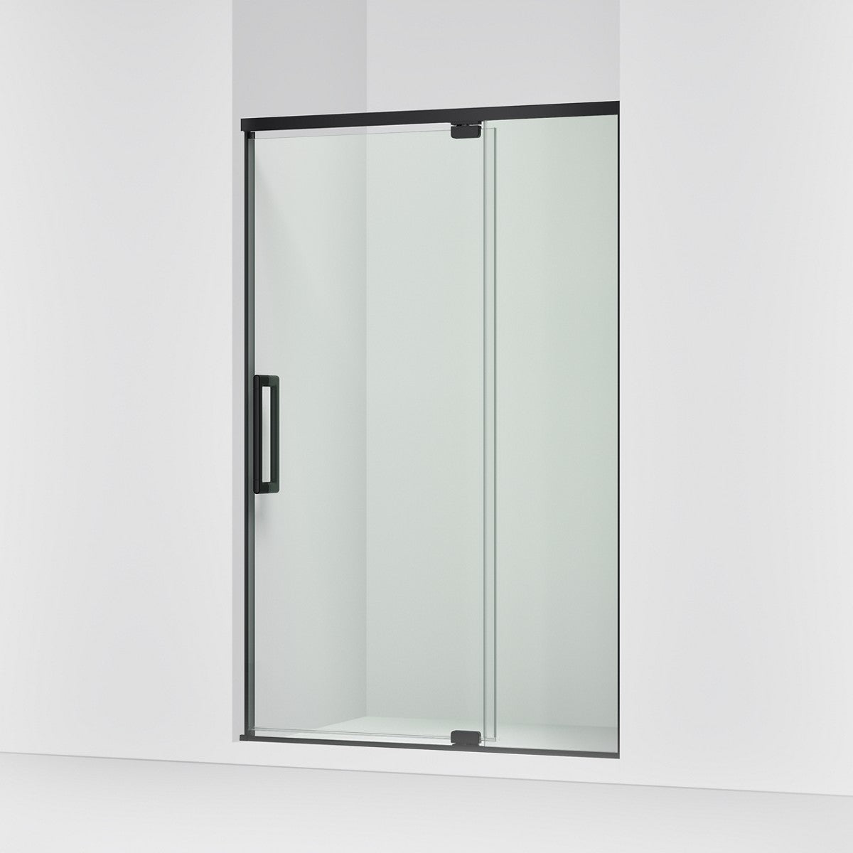 KOHLER K-CA37596-8L Statement 76" H pivot shower door with 5/16"-thick glass, matte black - view 4