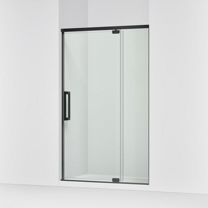KOHLER K-CA37599-8L Statement 76" H pivot shower door with 5/16"-thick glass, matte black - view 4