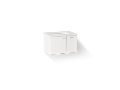 KOHLER K-CM99541-BD1 Jute 30" wall-hung bathroom vanity cabinet with sink and quartz top