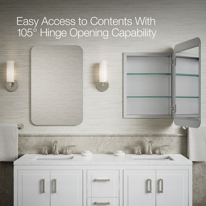 Up to 2 walls & multiple product categories visible in use