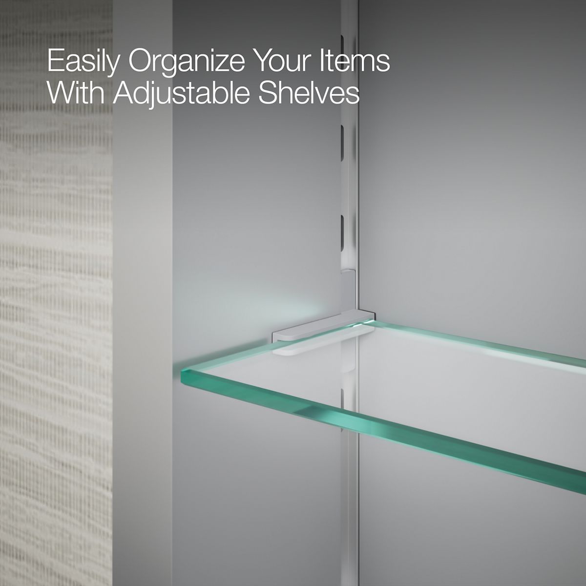 KOHLER K-R33291 Embark 20" x 32" Arched Medicine Cabinet - Detail image of a product feature