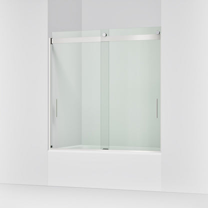 KOHLER K-R706002-L Levity 59-3/4" with 1/4" glass thickness bath door with handle