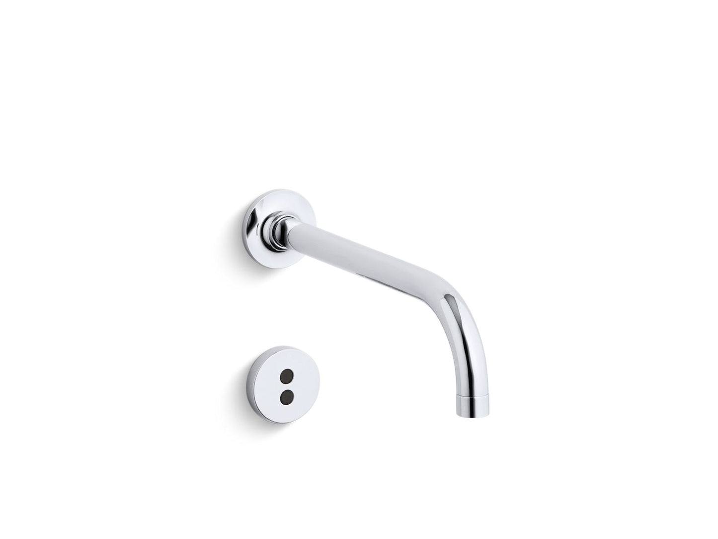 KOHLER K-T11839 Purist Shelf-back commercial lavatory faucet with grid drain and lever handles