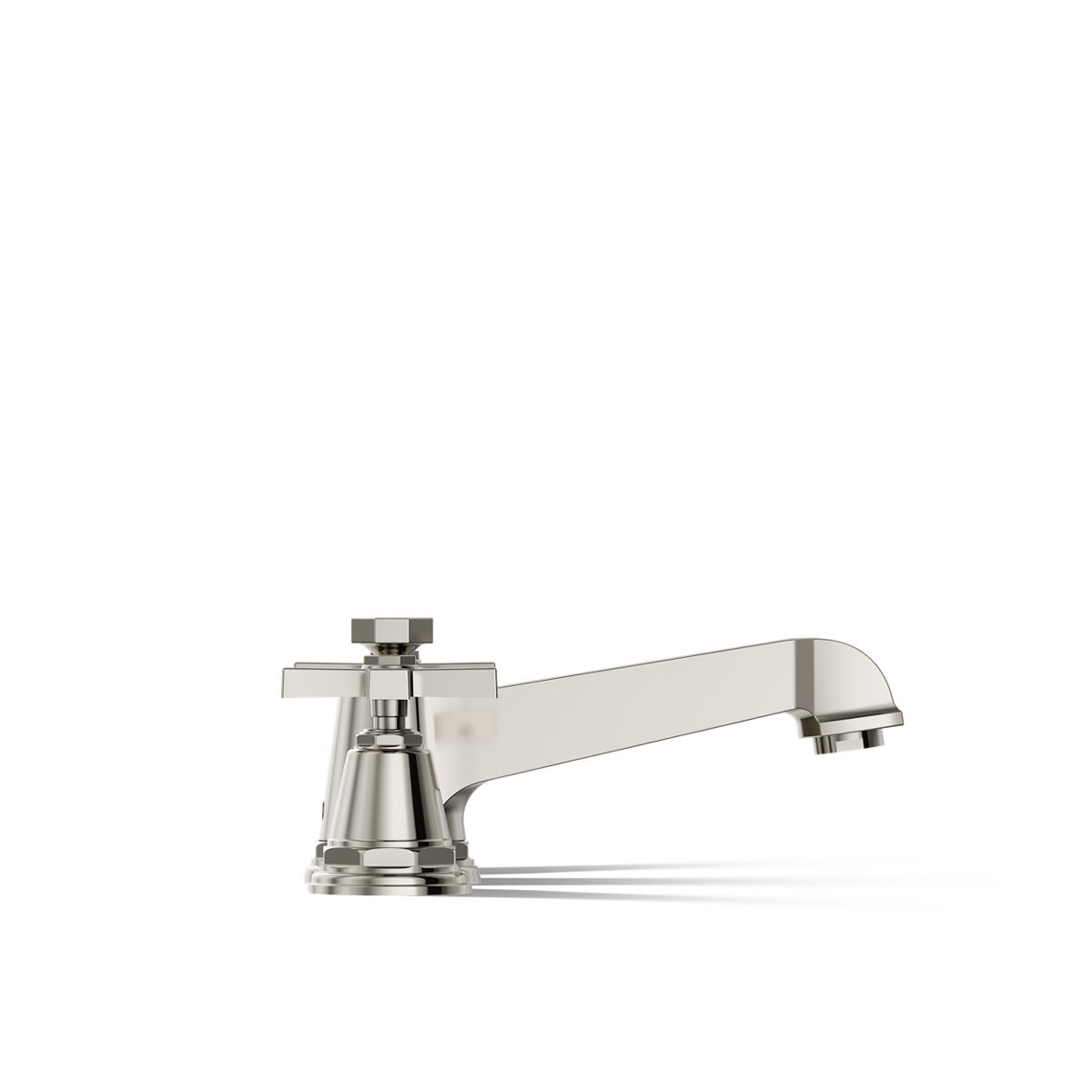KOHLER K-T13140-3A Pinstripe Pure Deck-mount bath faucet trim with cross handles