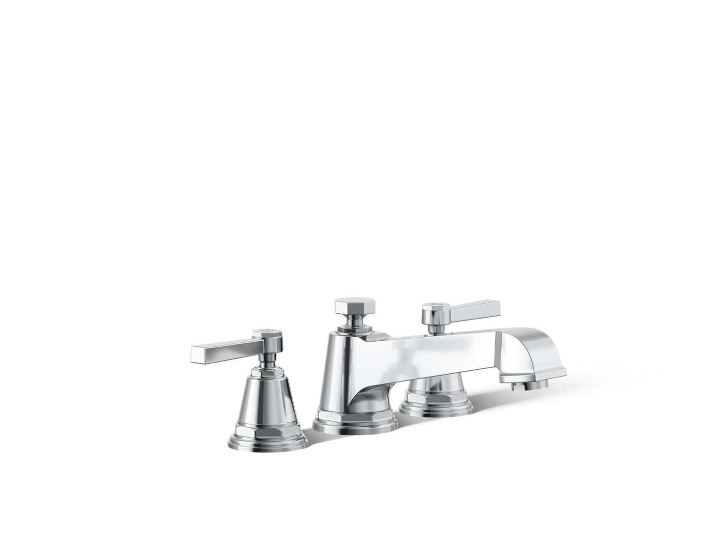 KOHLER K-T13140-4A Pinstripe Pure Deck-mount bath faucet trim