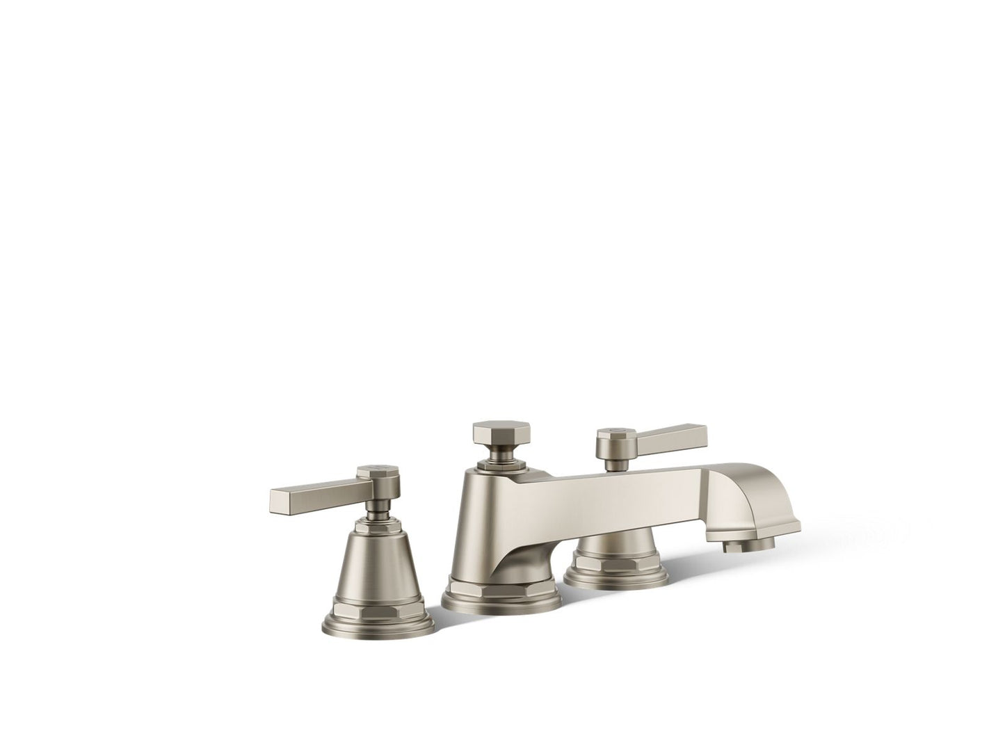 KOHLER K-T13140-4A Pinstripe Pure Deck-mount bath faucet trim
