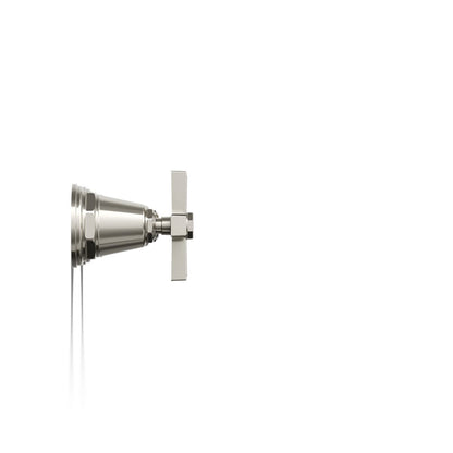 KOHLER K-T13141-3A Pinstripe Pure Deck-mount bath faucet handle trim with Cross design