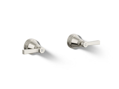 KOHLER K-T13141-4A Pinstripe Pure Deck-mount bath faucet handle trim with Lever design