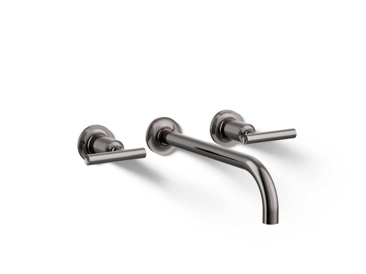 KOHLER Purist Wall-mount bathroom sink faucet trim with Lever handles, 1.2 gpm