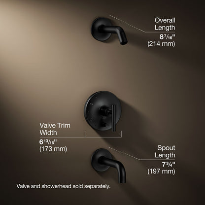 3/4 view of product with dimensions