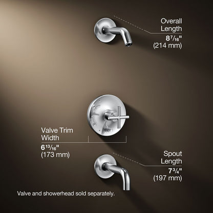 3/4 view of product with dimensions