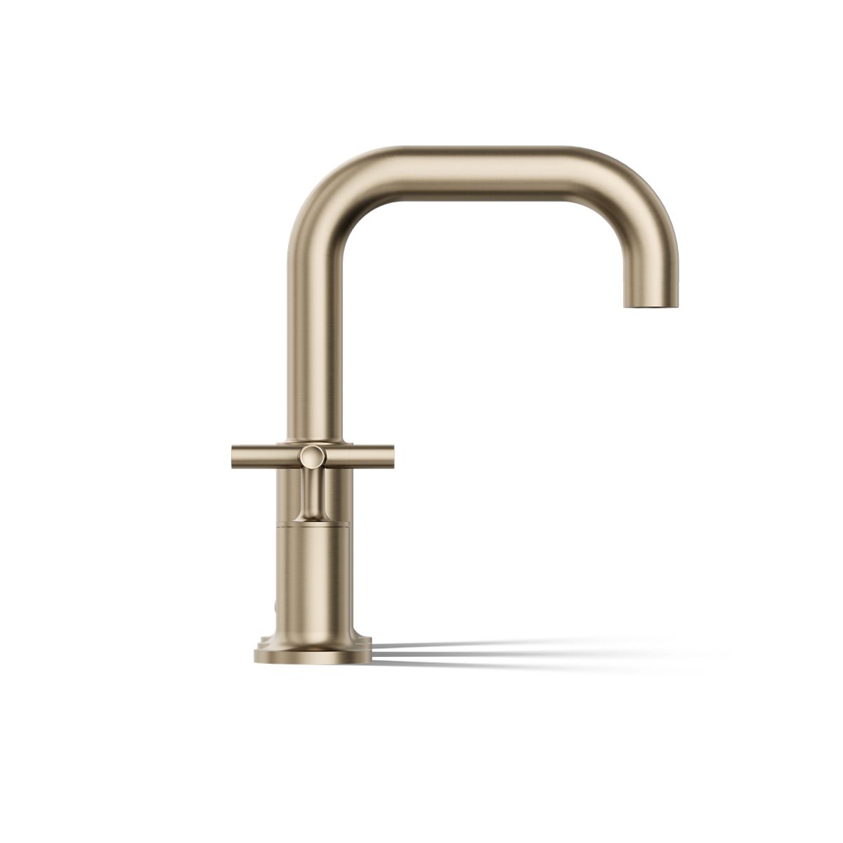 KOHLER Purist Deck-mount bath faucet trim with Cross handles