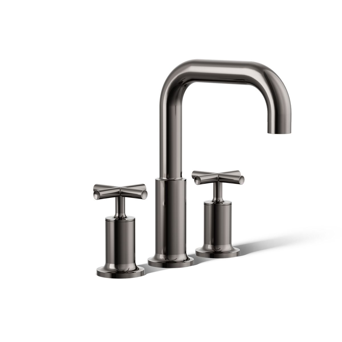 KOHLER Purist Deck-mount bath faucet trim with Cross handles