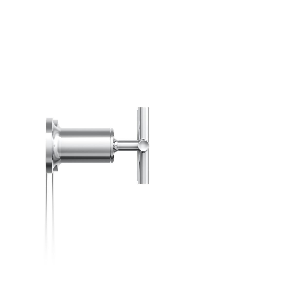 KOHLER Purist Deck- or wall-mount bath faucet handle trim with cross design