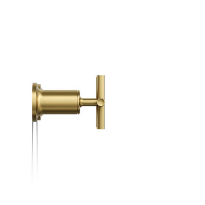 KOHLER Purist Deck- or wall-mount bath faucet handle trim with cross design