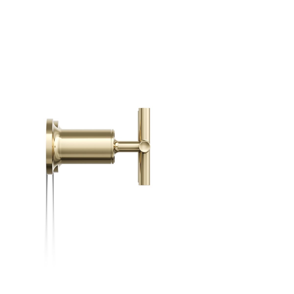 KOHLER Purist Deck- or wall-mount bath faucet handle trim with cross design