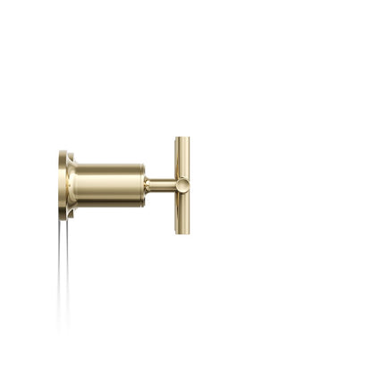 KOHLER Purist Deck- or wall-mount bath faucet handle trim with cross design