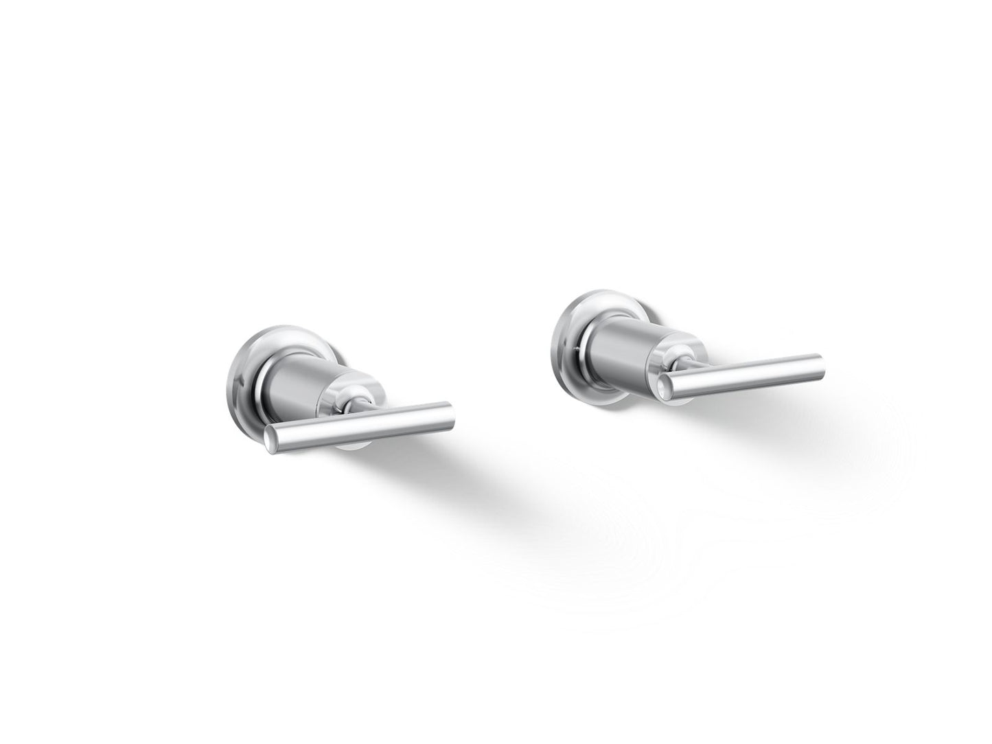 KOHLER Purist Deck- or wall-mount bath faucet handle trim with lever design
