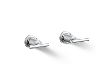 KOHLER Purist Deck- or wall-mount bath faucet handle trim with lever design