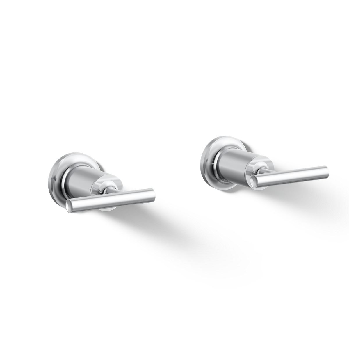 KOHLER Purist Deck- or wall-mount bath faucet handle trim with lever design