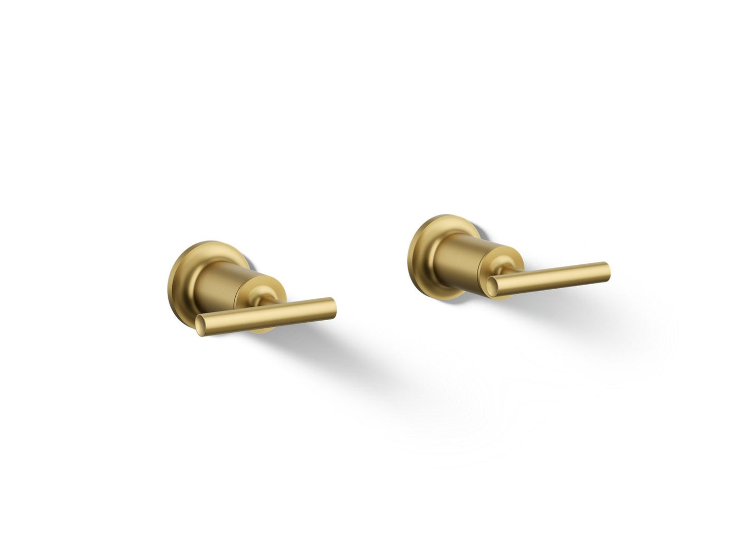 KOHLER Purist Deck- or wall-mount bath faucet handle trim with lever design