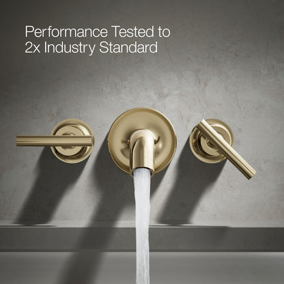 KOHLER Purist Deck- or wall-mount bath faucet handle trim with lever design
