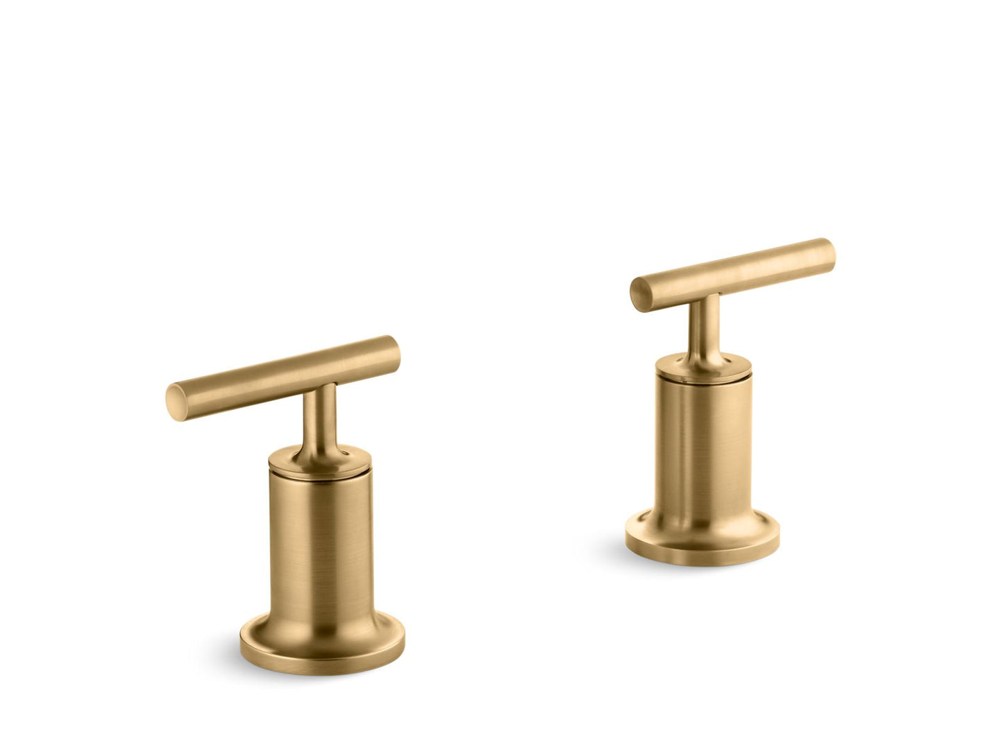 KOHLER Purist Deck- or wall-mount bath faucet handle trim with lever design