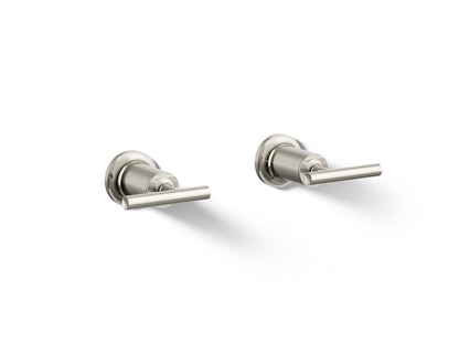 KOHLER Purist Deck- or wall-mount bath faucet handle trim with lever design